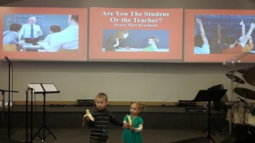 student teacher