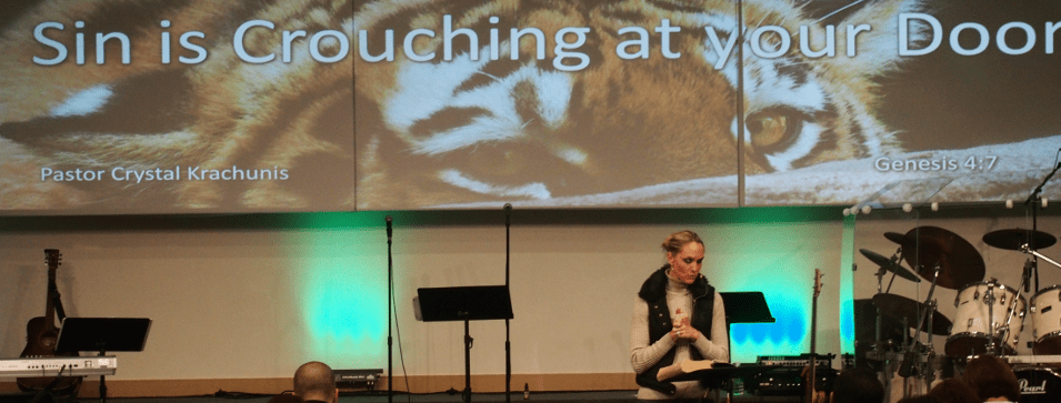 sin woman preaching genesis