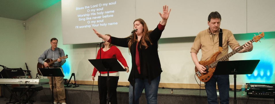 sin worship team guitars bless the lord oh my soul