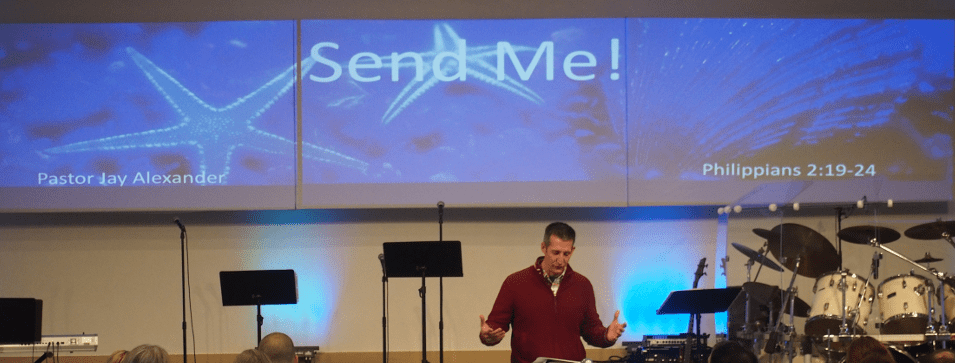 starfish - missions - preaching guy - send me