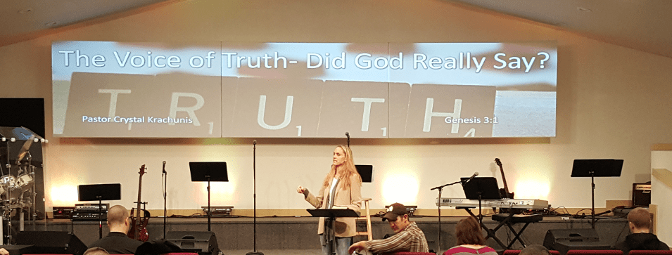 Voice Of Truth - Pastor Crystal Preaching