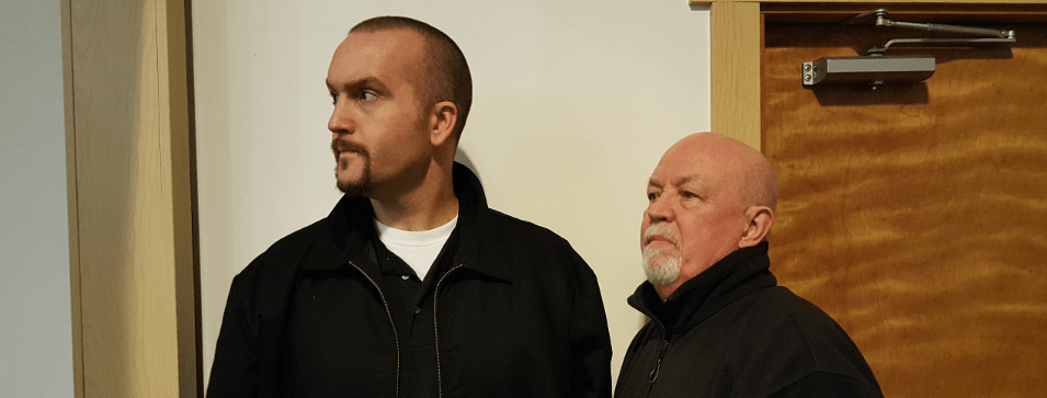 Voice Of Truth - two guys staring