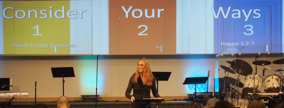 consider woman preaching