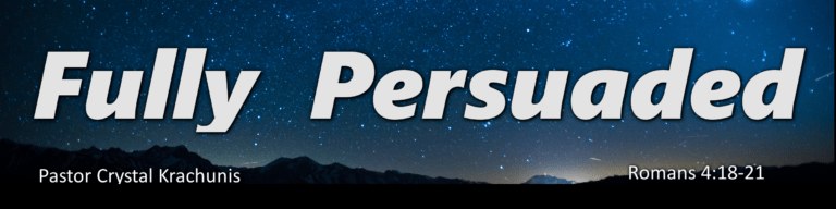 patient in our faith