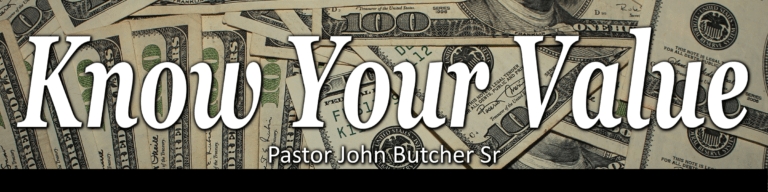 knowing your value in Jesus