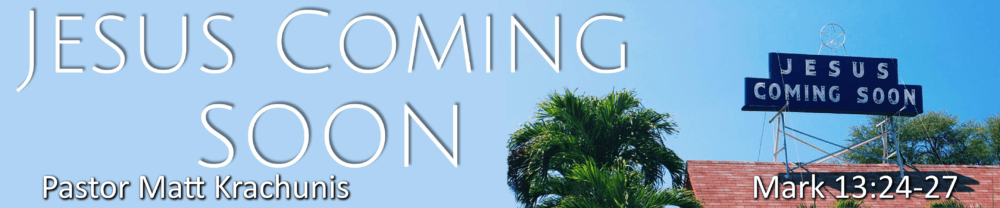 Jesus is coming soon