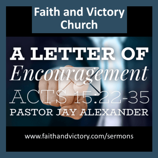 A Letter of Encouragement WS
