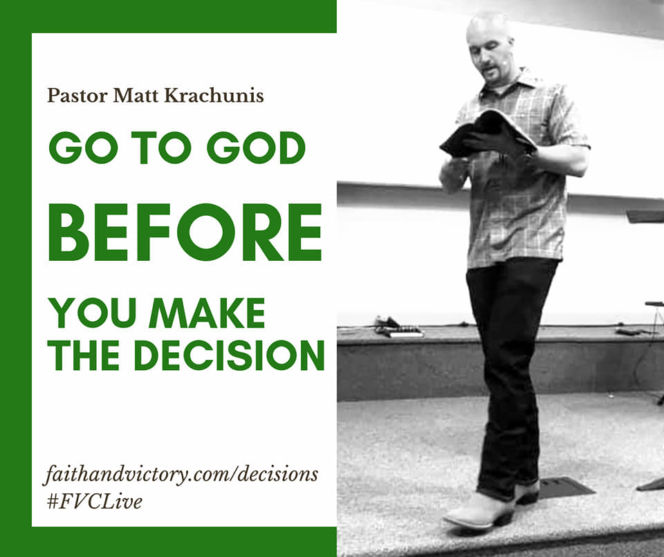 good decisions