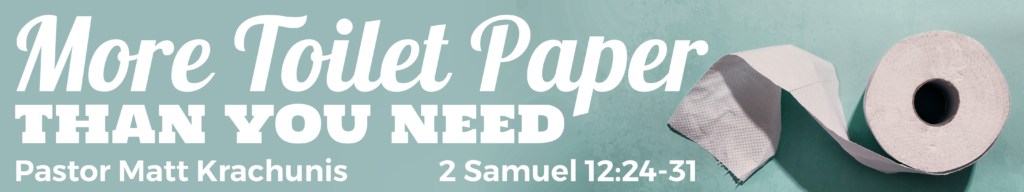 toilet paper