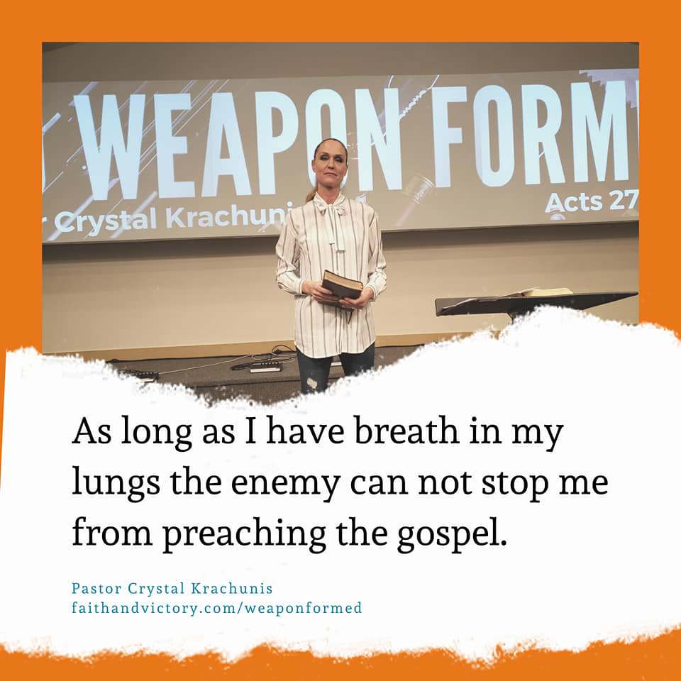 weapon formed
