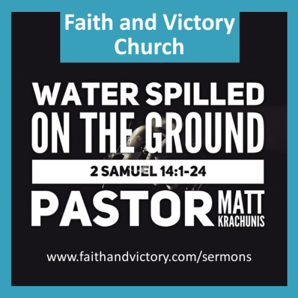 water spilled on the ground ws