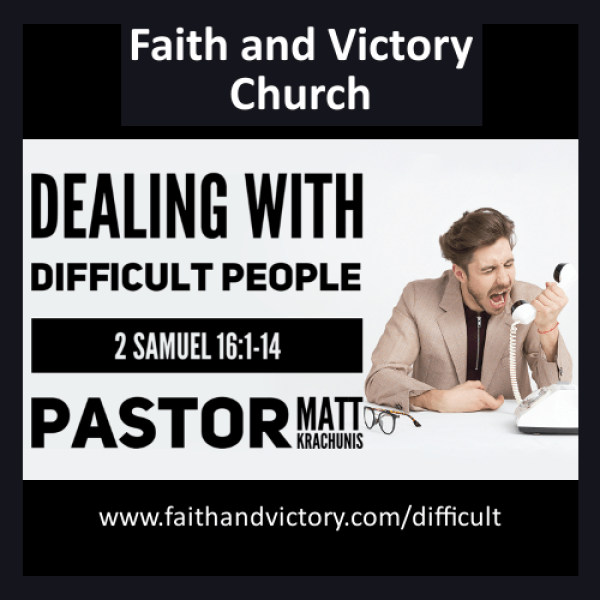 Dealing with difficult peopleWS