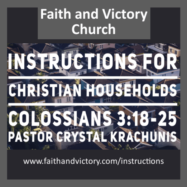 Instructions for Christian Households WS