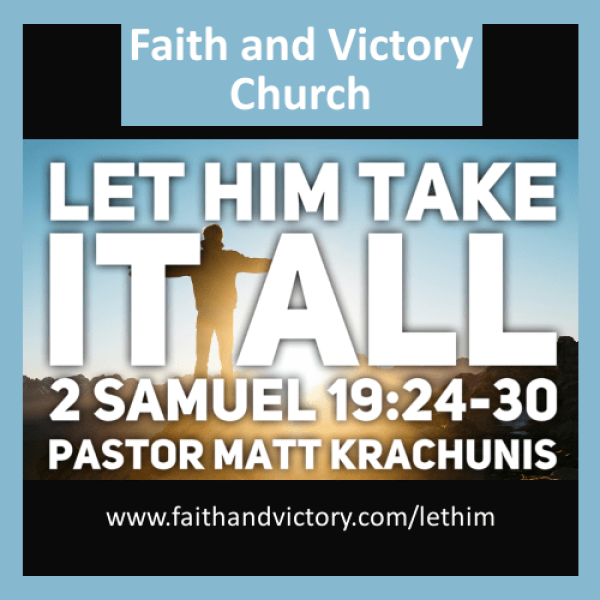 Let him take it all ws
