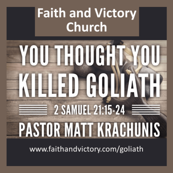 You thought you killed Goliath WS