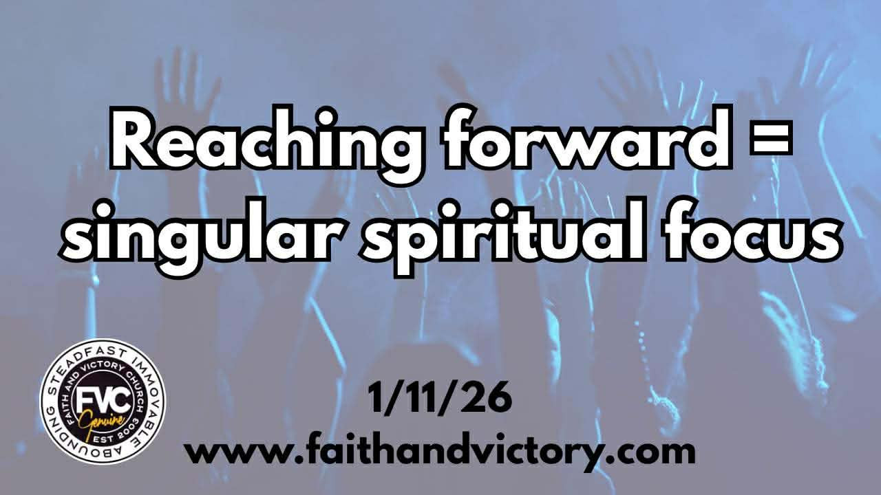 reach forward devotional