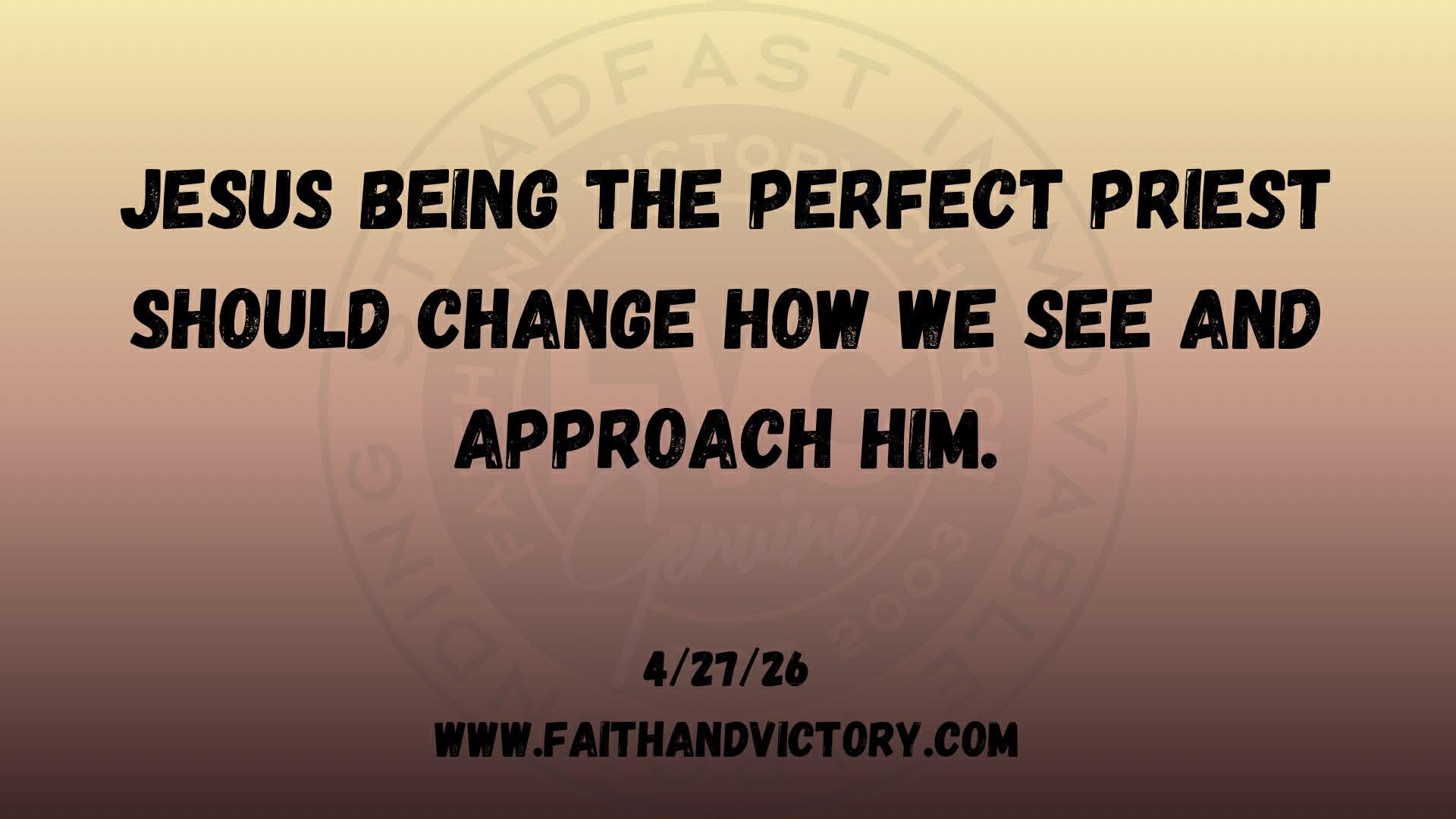 The Perfect Priest 2